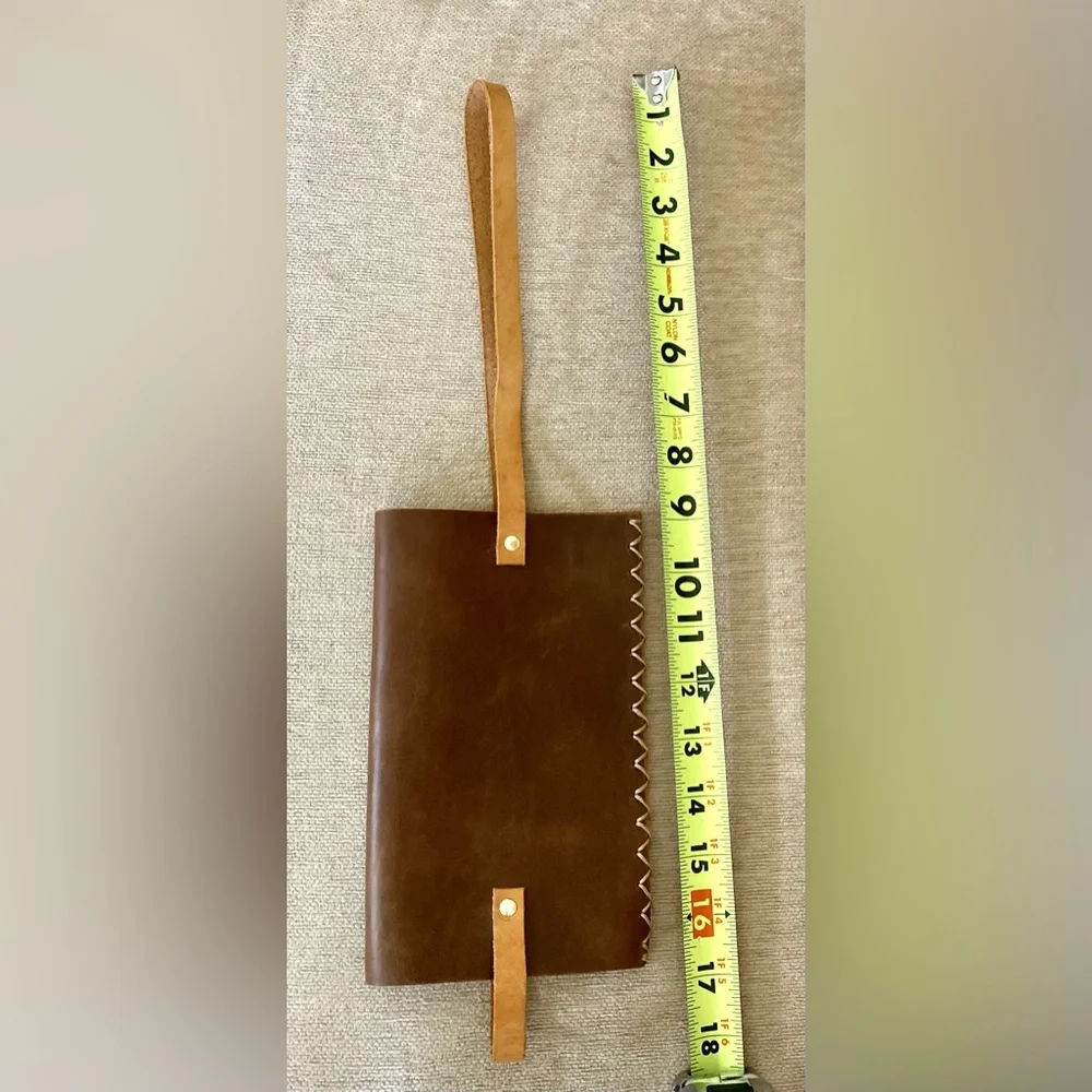 Leather Bottle Holder Tote